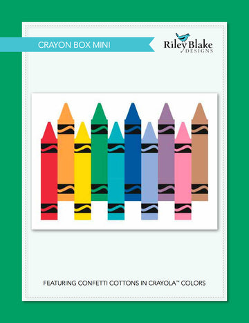 Riley Blake Crayon Box Mini - Downloadable PDF