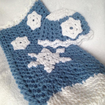 Snowflake Baby Cocoon