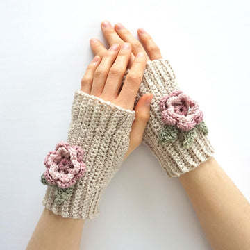 Floral Peony Hand Warmers