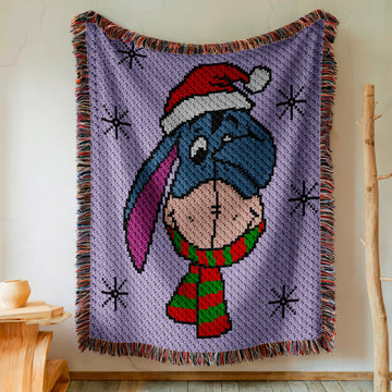 Eeyore Blanket C2C crochet pattern