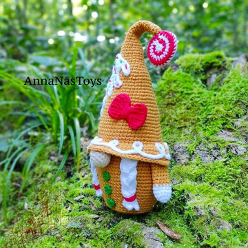 Сhristmas gingerbread gnome girl