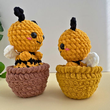 Bumble Bee Pop Up Amigurumi