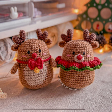 Amigurumi Christmas Reindeer
