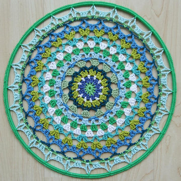 Crochet Mandala 12 inch/30 cm PDF Pattern