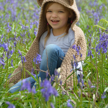 The Bramble Bear Hooded Scarf