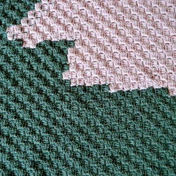 Horse Jumping C2C Blanket