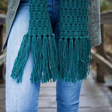 Ogee Hat and Scarf