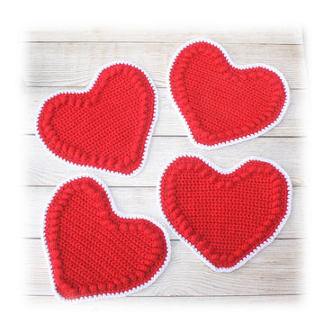 Heart Coasters and Pot Holders