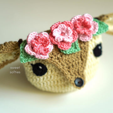 Floral Deer Bag