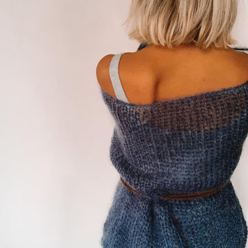 Oversize Mohair Cobweb