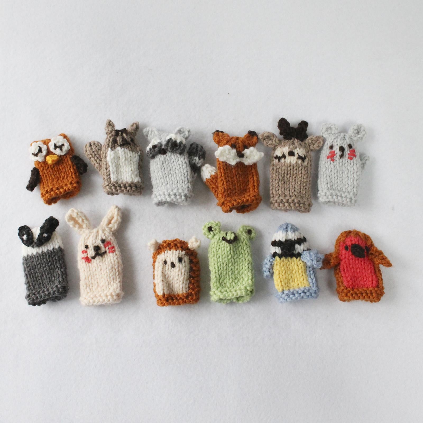 Snow White and Finger Puppets