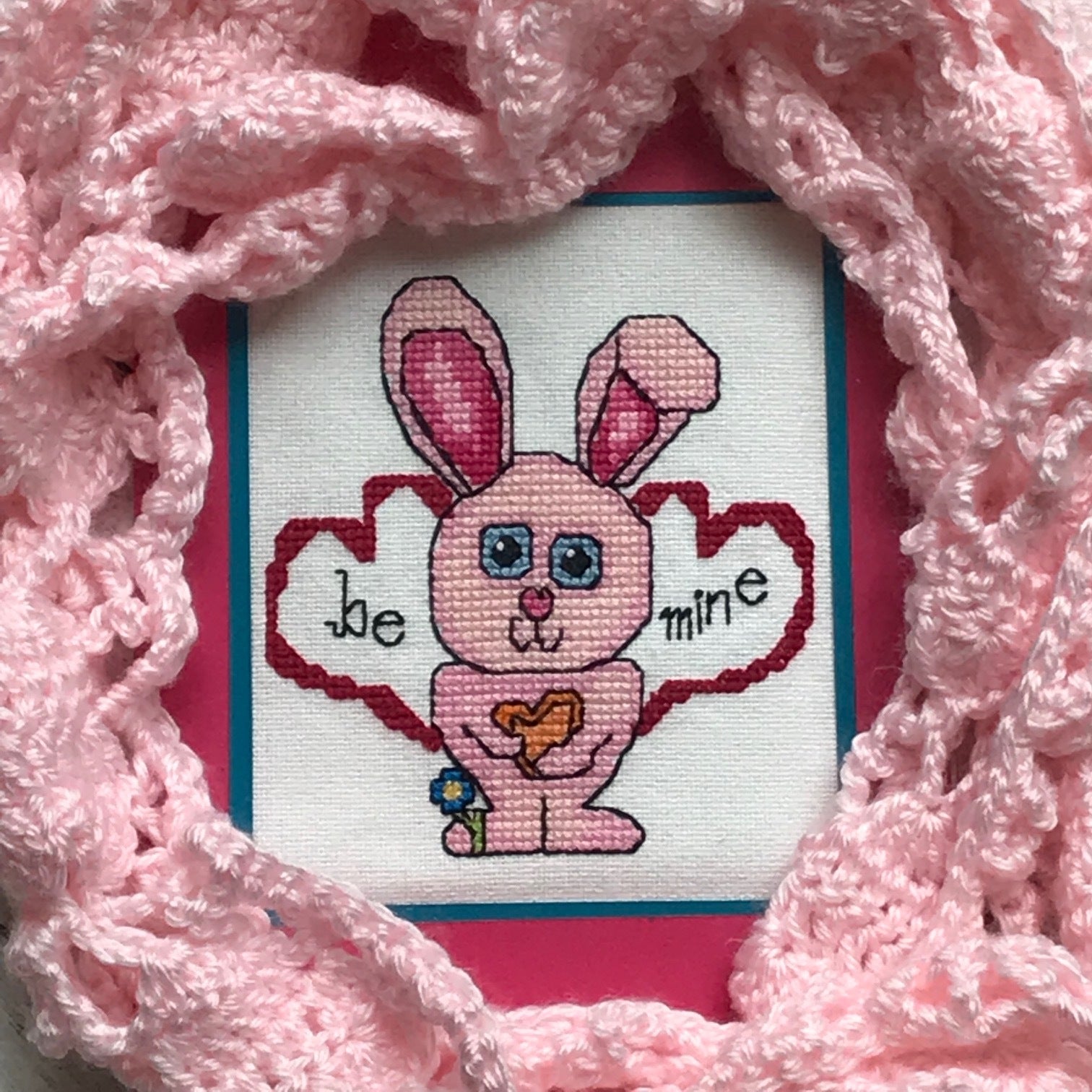 Luhu Stitches Be Mine Bunny - Downloadable PDF