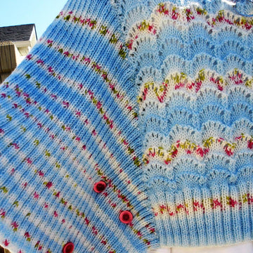 Blue Skies Poncho