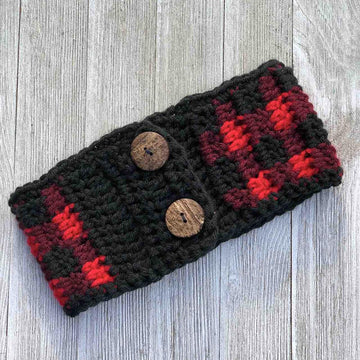 Simply Chic Plaid Ear Warmer