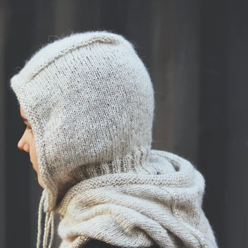 Cove Hood Knitting Pattern