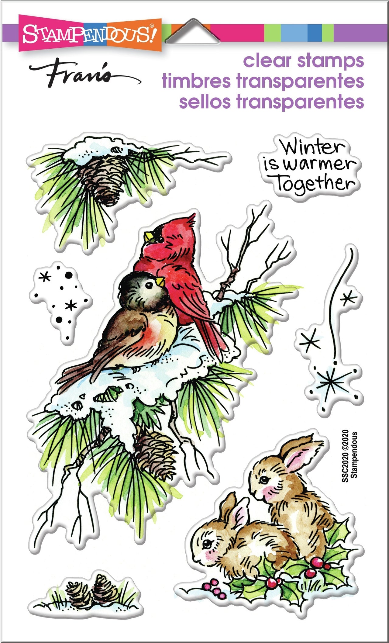 Stampendous Perfectly Clear Stamps - Birds & Bunnies