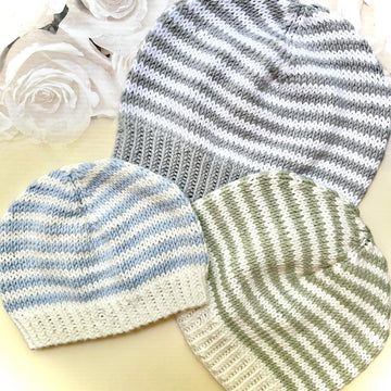 Striped Baby Hat