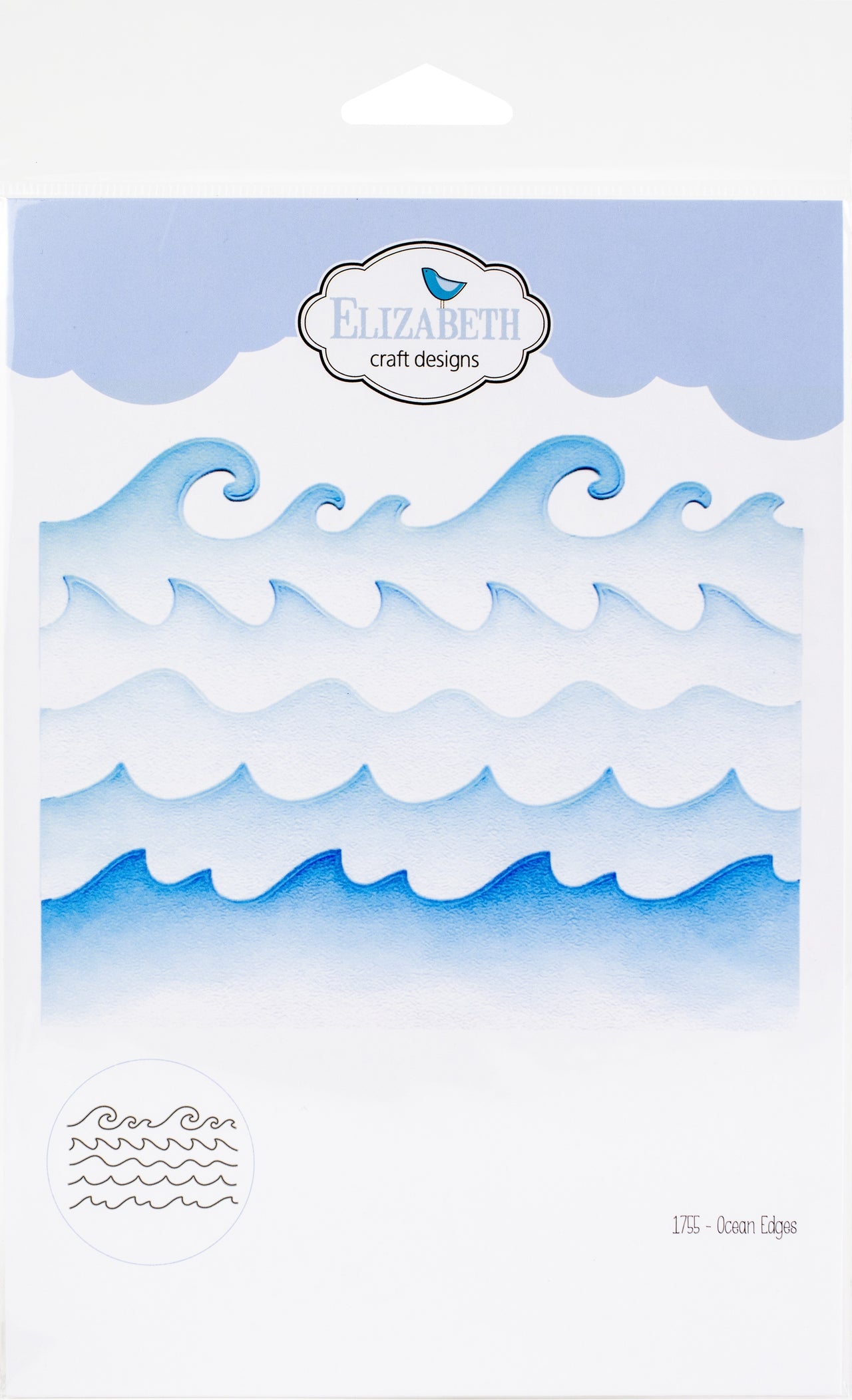 Elizabeth Craft Designs Elizabeth Craft Metal Die - Ocean Edges