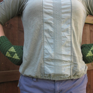 Triforce mitts, Legend of Zelda