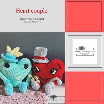 Heart / Serce 2in1 Amigurumi Crochet CTW