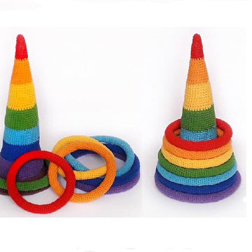 Montessori stacking rings