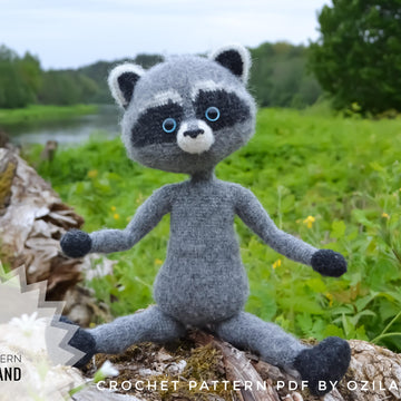 Candy the raccoon toy