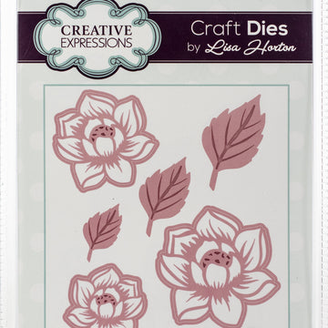 Creative Expressions Floral Craft Dies By Lisa Horton - Layered Roses