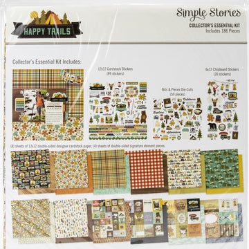 Simple Stories Collector's Essential Kit 12"X12" - Happy Trails