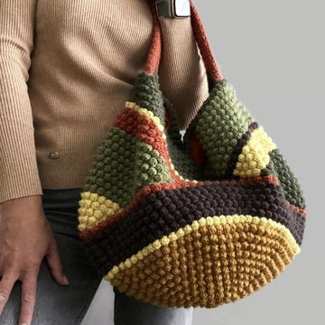 Multicolor Bag in Wool