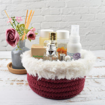 Crochet "Gaia" basket