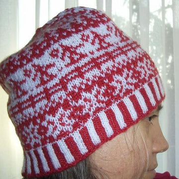 Nordic skier beanie