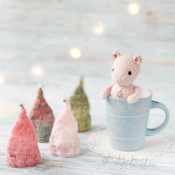 Christmas winter mouse