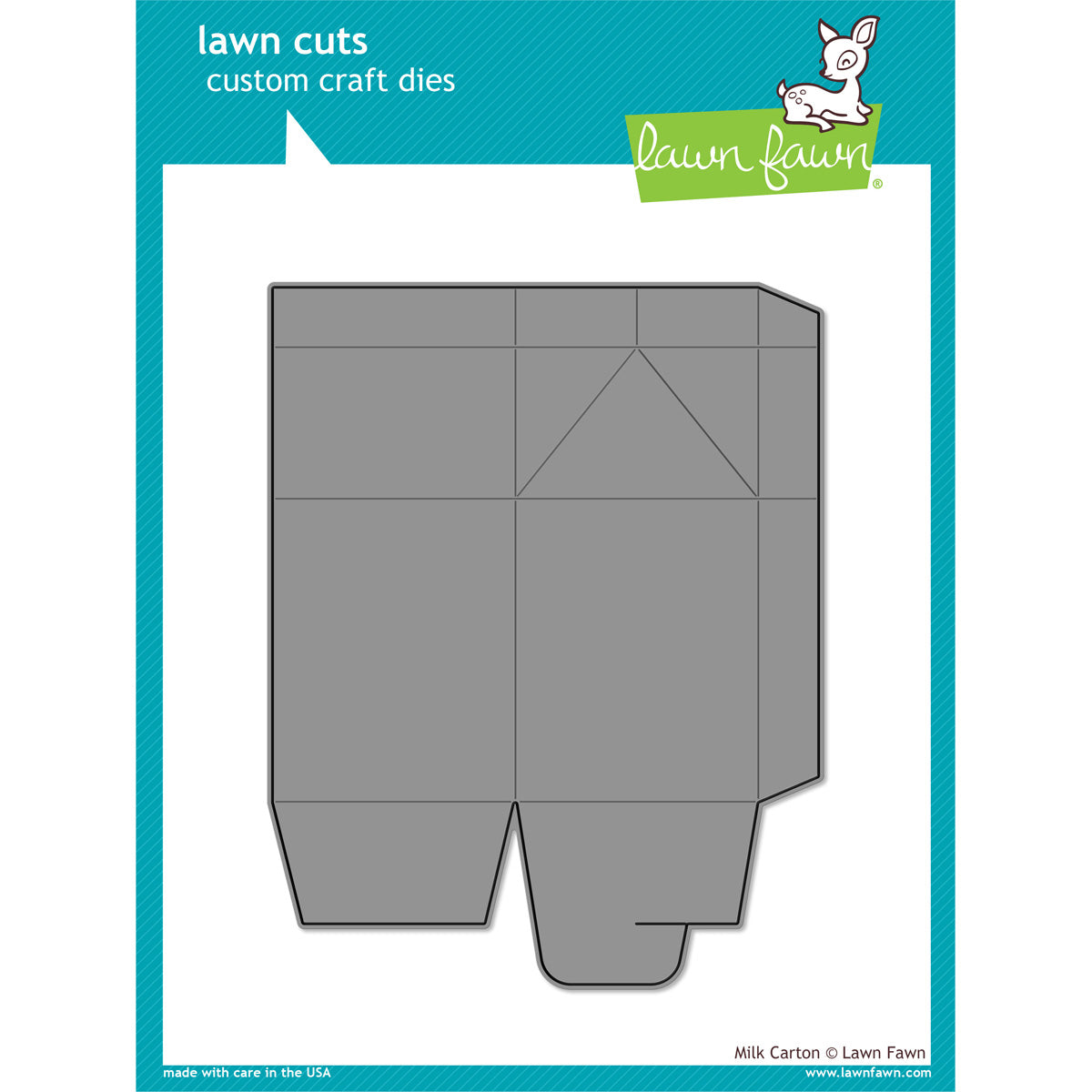 Lawn Fawn Lawn Cuts Custom Craft Die - Milk Carton
