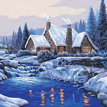 Grafitec Reflections in the Snow Tapestry Kit - 30cm x 40cm