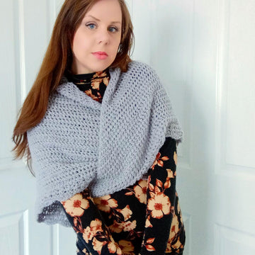 Crochet Katrine Highland Sontag Shawl Pattern