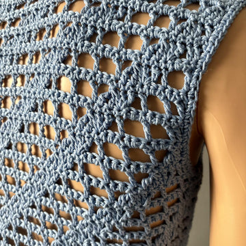 Barber's Pole Mesh Tank Top