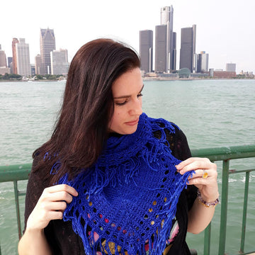 Fringe Theory Shawl
