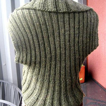 Circle Vest Aran Weight