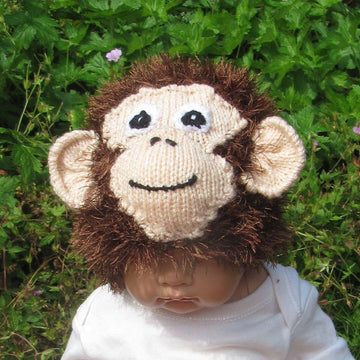 Baby Monkey Beanie Hat