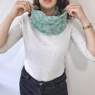 Clover Fan Infinity Scarf