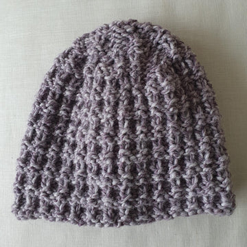 Henley - Chunky textured stitch family beanie