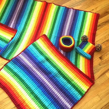 Primary Rainbow Baby Set