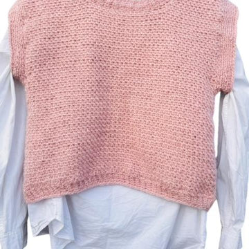 Linen Stitch Crochet Top