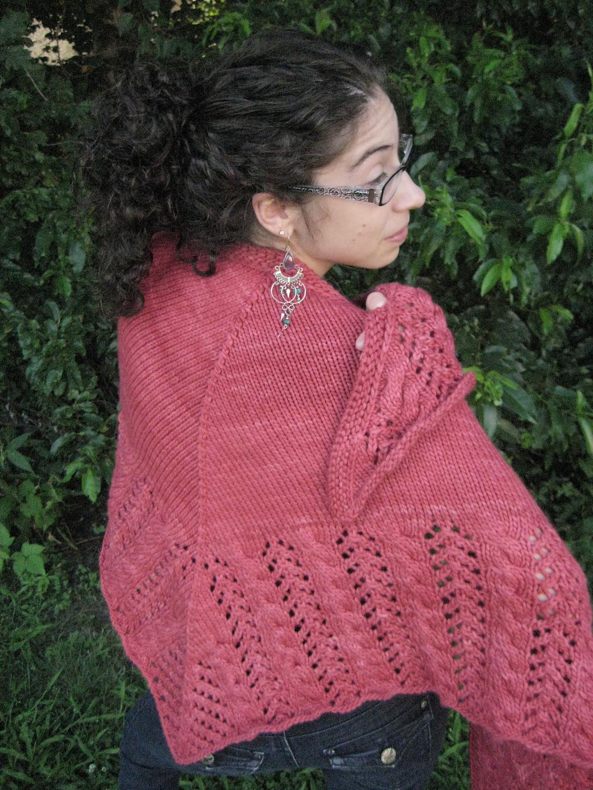 Winter Apple Shawl