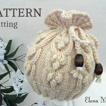 Knitting PATTERN Baby Hat Bobbles