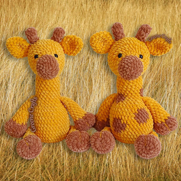 Crochet Giraffe Plushie - Toy Crochet Pattern