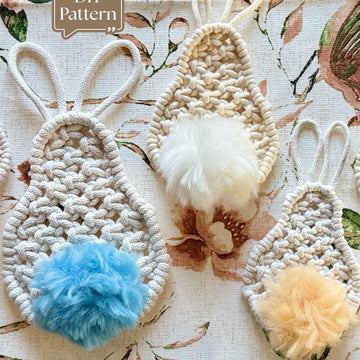 Easter Bunny Macrame Pattern