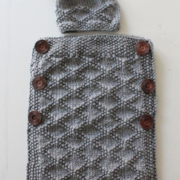 Baby Cocoon and Stocking Hat