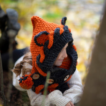 Foxy Hooded Scarf