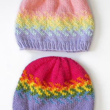 Rainbow Fades Hats